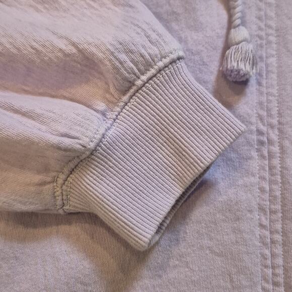 Aerie Easy Street Sweatshirt XS Oversized Long Sleeve VNeck Pullover Purple NWOT - Picture 7 of 10